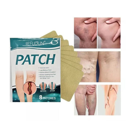 PARCHES PARA VARICES CAJA X 8 PZAS